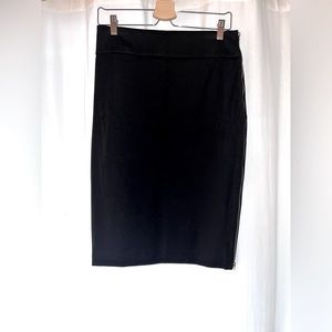 Express Black Pencil Skirt